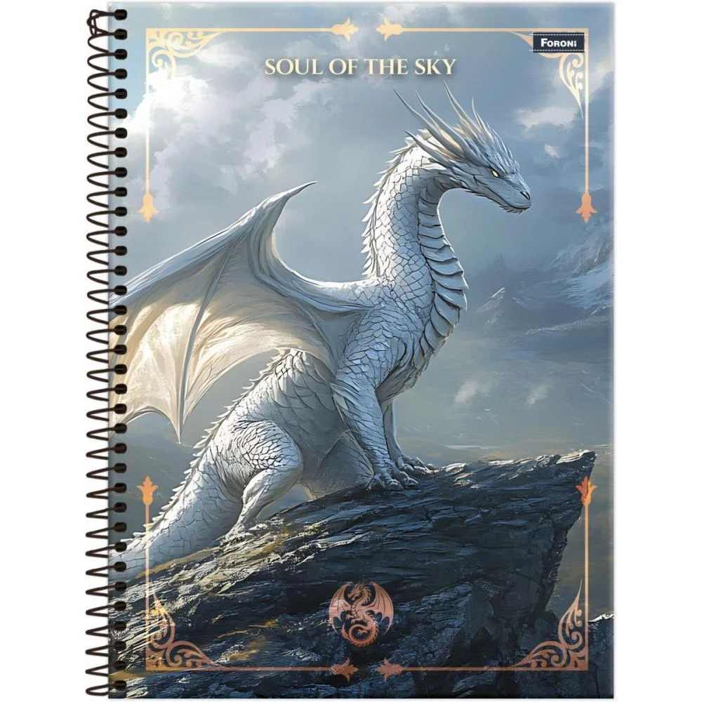 CADERNO 1X1 DRAKOS